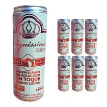 Kit 6 Aguas Saborizadas Acquissima 350 Ml Lichia