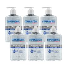 Kit 6 Álcool em Gel Antisséptico Higienizador de Mãos Coperalcool Bacfree Chá Branco 70