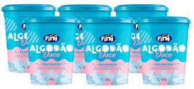 Kit 6 Algodão Doce FINI SABOR Framboesa POTE 35G