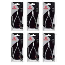 Kit 6 Alicates para Cutícula Mundial 722 Professional