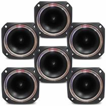 Kit 6 Alto Falantes Compacto Tweeters Bomber PST 001 150 Watts RMS 8 Ohms Kit 6 Alto Falantes Compacto Tweeters Bomber PST 001 150 Watts RMS 8 Ohms