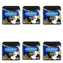 KIT 6 ALWAYS NOTURNO HIPER 40cm C/ 10 ABS CADA PACOTE KIT 6 ALWAYS NOTURNO HIPER 40cm C/ 10 ABS CADA PACOTE