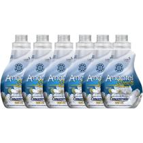 Kit 6 Amaciante Roupas Concentrado Amacitel Cheiro Suave 500ml