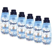 Kit 6 Amaciantes Comfort Concentrado Puro Cuidado 500ml