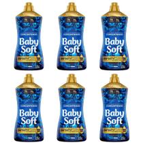 Kit 6 Amaciantes Concentrados Baby Soft Carinho e Cuidado 1,5l