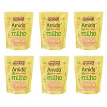 Kit 6 Amido de Milho Não Transgenico Ecobio 1,200Kg