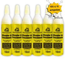 Kit 6 Ampolas Ativador de crescimento Maxihair 10ml Kit 6 Ampolas Ativador de crescimento Maxihair 10ml