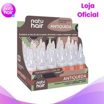 Kit 6 Ampolas de Tratamento Capilar Natuhair 10 ml Antiqueda