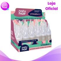 Kit 6 Ampolas de Tratamento Capilar Natuhair 10 ml Vitamina E