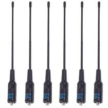 Kit 6 Antena Para Rádio UHF VHF Rc3002 UV82 UV6R UV5R BM77