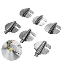 Kit 6 Aparelhos embanhador para Barra Bainha tamanhos 3mm ate 8mm reta industrial e domestica prende na chapa Kit 6 Aparelhos embanhador para Barra Bainha tamanhos 3mm ate 8mm reta industrial e domestica prende na chapa