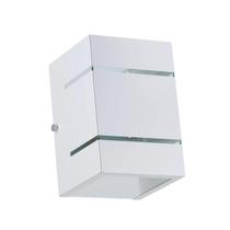 Kit 6 Arandela Eco E27 2 Frisos 12x16x9cm Sem Lâmpada Interna Externa Muro Parede - 131 Kit 6 Arandela Eco E27 2 Frisos 12x16x9cm Sem Lâmpada Interna Externa Muro Parede - 131