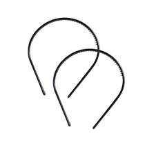 Kit 6 Arcos Tiara c/ Dentinhos Masculino/ Feminino Plástico