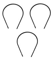 Kit 6 Arcos Tiara Com Dentinhos Masculino/ Feminino Plástico