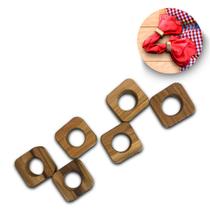 Kit 6 Argola para Guardanapos Mesa Posta Decoração de Jantar Kit 6 Argola para Guardanapos Mesa Posta Decoração de Jantar