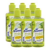 Kit 6 Aromatizante de Ambiente Capim-Limão 140ml Mil Aromas Kit 6 Aromatizante de Ambiente Capim-Limão 140ml Mil Aromas