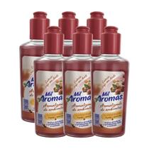 Kit 6 Aromatizante de Ambiente Cereja Avelã 140ml Mil Aromas