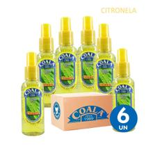 Kit 6 Aromatizante Odorizante Perfumado de Ambientes Home Spray Citronela Coala 120ml