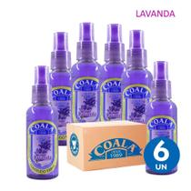 Kit 6 Aromatizante Odorizante Perfumado de Ambientes Home Spray Lavanda Coala 120ml