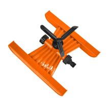 Kit 6 Aspersor Giratório Base Esqui Plástico - Ajax