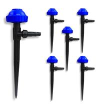 Kit 6 Aspersor Vulcão Rosca 1/2 + Haste 30cm c/ Adaptador Kit 6 Aspersor Vulcão Rosca 1/2 + Haste 30cm c/ Adaptador