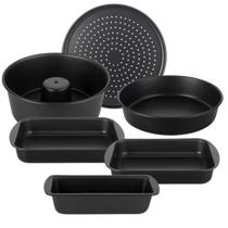 Kit 6 Assadeiras/Formas Antiaderente Multiflon