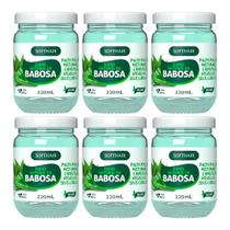 Kit 6 Babosa para o Cabelo Hidratação Sumo Natural Polpa Anti Queda 220ml Soft Hair Kit 6 Babosa para o Cabelo Hidratação Sumo Natural Polpa Anti Queda 220ml Soft Hair
