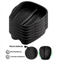 Kit 6 Bacia Para Pés Pedicure Salão de Beleza Multiuso Relaxamento Compact Preto Dompel Kit 6 Bacia Para Pés Pedicure Salão de Beleza Multiuso Relaxamento Compact Preto Dompel