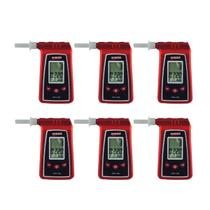 Kit 6 Bafômetro Digital Álcool Escala 0.00 A 2.00Mg/l Etilômetro Alarme Bfd-100 Portátil Instrutherm Com Estojo Kit 6 Bafômetro Digital Álcool Escala 0.00 A 2.00Mg/l Etilômetro Alarme Bfd-100 Portátil Instrutherm Com Estojo