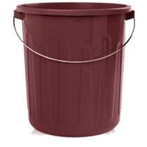 Kit 6 Baldes De Limpleza Plástico Resistente 30 Litros 39Cm