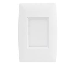 Kit 6 Balizador Eco Embutir 4x2 Led 2w Branco Frio 6500k