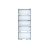 Kit 6 Bandejas Canto 202 FIT Farmacia 30/25 Branco Spe Kit 6 Bandejas Canto 202 FIT Farmacia 30/25 Branco Spe