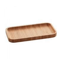 Kit 6 Bandejas de Bambu Hire 20cm x 10cm x 1,5cm - Lyor Kit 6 Bandejas de Bambu Hire 20cm x 10cm x 1,5cm - Lyor