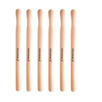 Kit 6 Baqueta Para Surdo Liverpool Master Marfim Mt17 Novo Kit 6 Baqueta Para Surdo Liverpool Master Marfim Mt17 Novo