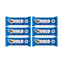 Kit 6 Barra De Proteina Cookies&Cream 14G Prot Zero 40G Bold