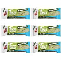 Kit 6 barra de proteina pistache 50g 9g de proteina zero aç