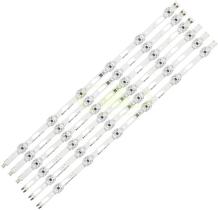 Kit 6 barras de led original samsung tv be50t be50t-hb lh50bethvg lh50bethvggxzd