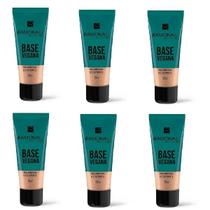 Kit 6 Base Vegana Cor 02 Bege 30ml - Ramona Make Up Kit 6 Base Vegana Cor 02 Bege 30ml - Ramona Make Up