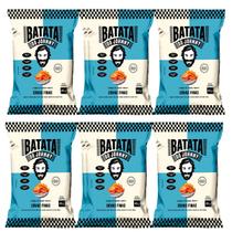 Kit 6 batata doce com ervas finas 45g sem gluten e vegano