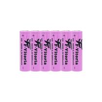 Kit 6 Bateria18650 Li-ion 8800mh 3.7v Lanterna Tática Led Rosa/Azul/Dourad/Verde Sem Pino Kit 6 Bateria18650 Li-ion 8800mh 3.7v Lanterna Tática Led Rosa/Azul/Dourad/Verde Sem Pino