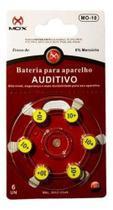 Kit 6 Baterias 10 A10 Ar 10 Pr70 Pr230 Aparelho Auditivo MO-10 - MOX Kit 6 Baterias 10 A10 Ar 10 Pr70 Pr230 Aparelho Auditivo MO-10 - MOX