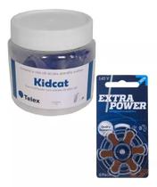 Kit 6 Baterias Para Aparelho Aditivo 312 + Desumidificador - Extra Power