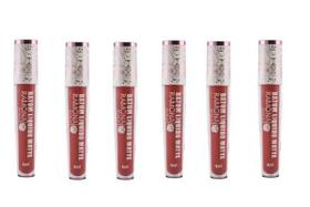 Kit 6 Batom Líquido Matte Cor 03 Vinho 4ml - Ramona Make Up