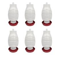 Kit 6 Bebedouro Automático Rosca 5 Litros Galinha e Aves Kit 6 Bebedouro Automático Rosca 5 Litros Galinha e Aves