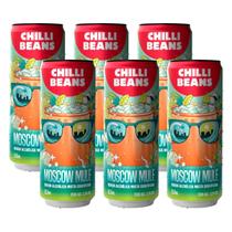 Kit 6 Bebida Alcoólica Mista Chilli Beans Moscow Mule 310ml Kit 6 Bebida Alcoólica Mista Chilli Beans Moscow Mule 310ml