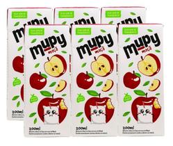 Kit 6 Bebida de Soja Sabor Maça Mupy 200ml