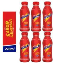 Kit 6 Bebida Láctea Nescau Fast Nestlé 270ml