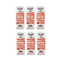 Kit 6 bebida vegetal aveia 1l natural a tal da castanha