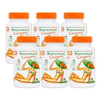 Kit 6 Betacaroteno e Cenoura 100 Cápsulas 500mg Chamed Kit 6 Betacaroteno e Cenoura 100 Cápsulas 500mg Chamed
