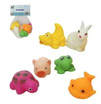 Kit 6 Bichinhos De Vinil Hora Do Banho Fundo Mar Brinquedo Kit 6 Bichinhos De Vinil Hora Do Banho Fundo Mar Brinquedo